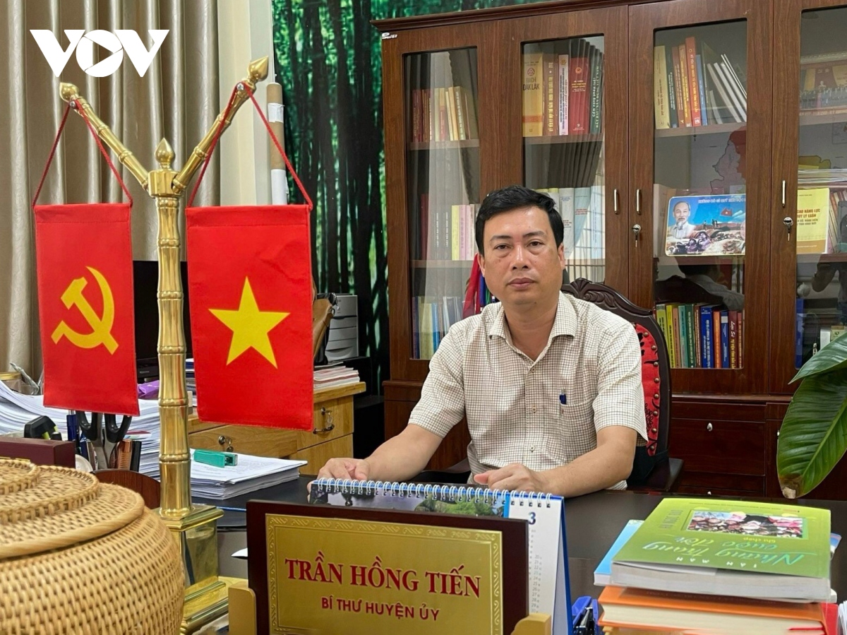 ong tran hong tien bi thu huyen uy krong pak tinh dak lak cho biet cac du an voi tong von khoang 1 500 ty dong se khoi cong tren dia ban